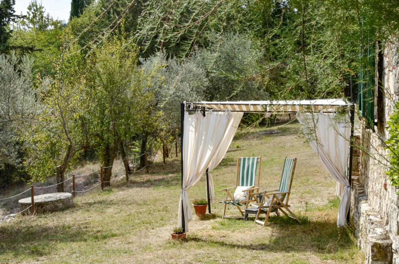 Casa Degli Ulivi - Cottage With Swimming Pool Castellina in Chianti Exterior foto