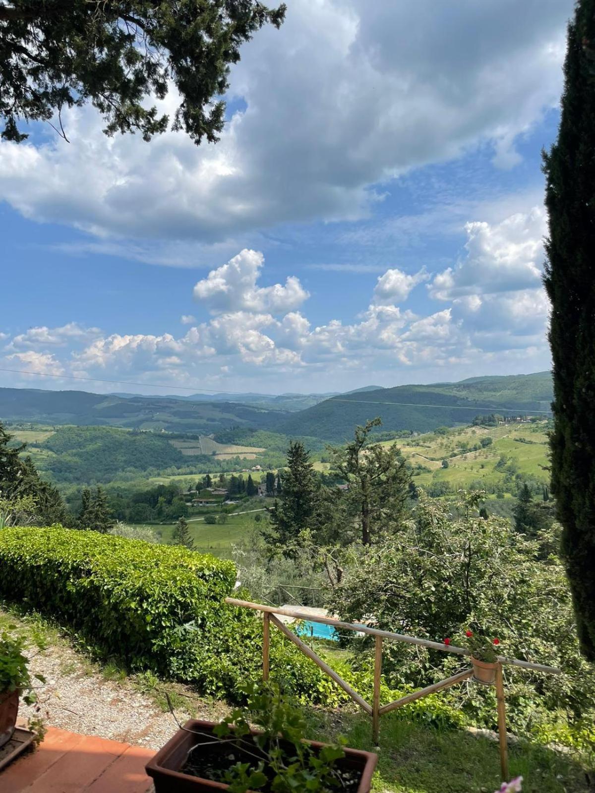 Casa Degli Ulivi - Cottage With Swimming Pool Castellina in Chianti Exterior foto