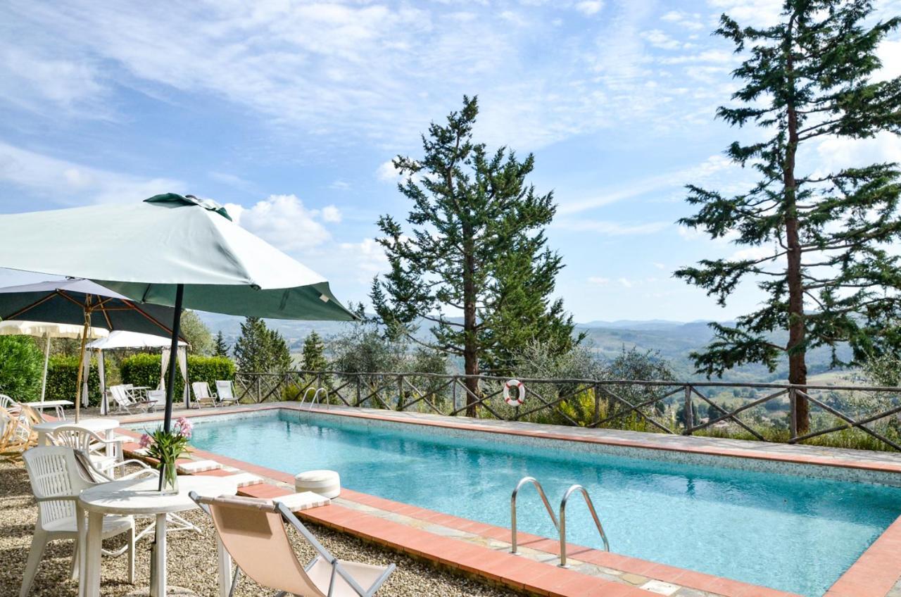 Casa Degli Ulivi - Cottage With Swimming Pool Castellina in Chianti Exterior foto