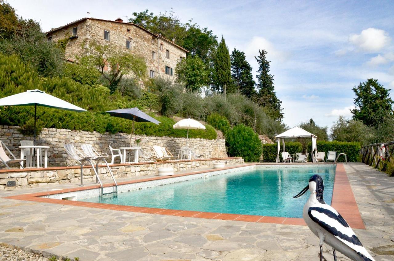 Casa Degli Ulivi - Cottage With Swimming Pool Castellina in Chianti Exterior foto