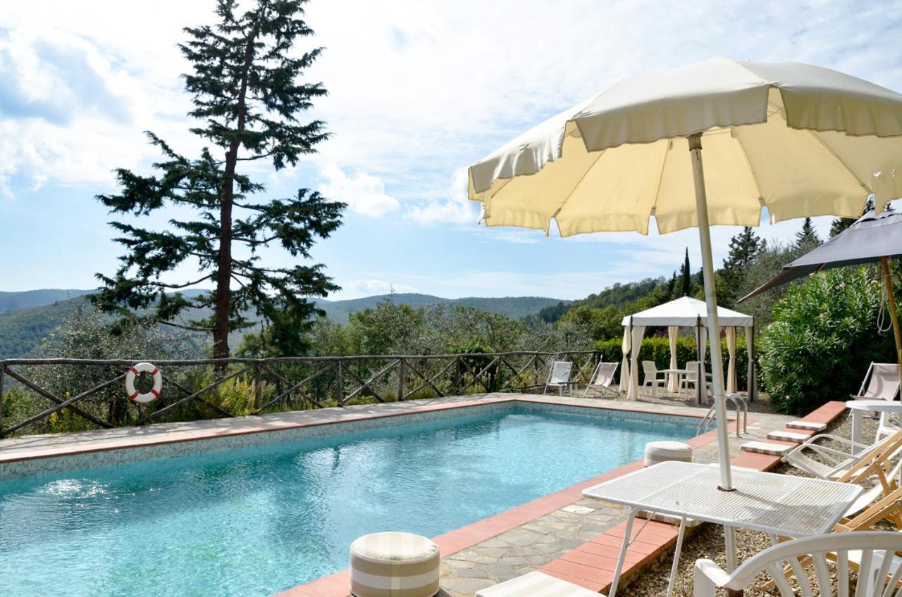 Casa Degli Ulivi - Cottage With Swimming Pool Castellina in Chianti Exterior foto