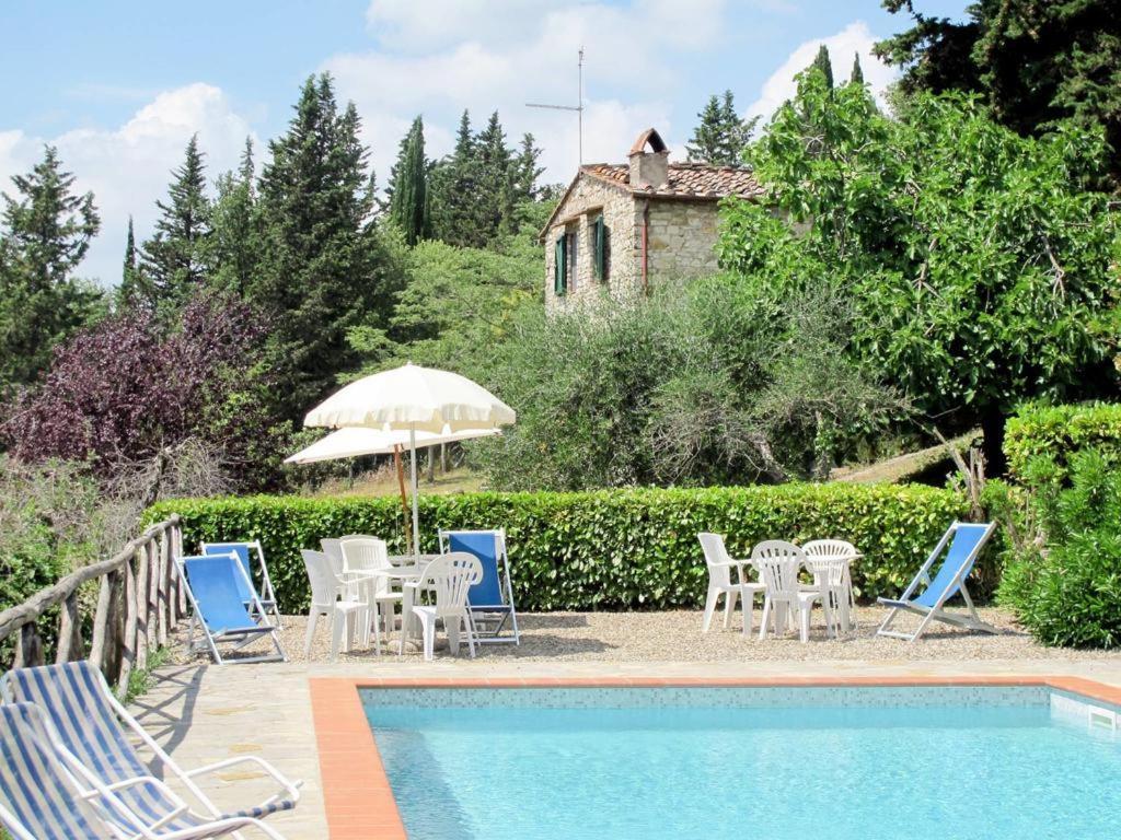Casa Degli Ulivi - Cottage With Swimming Pool Castellina in Chianti Exterior foto