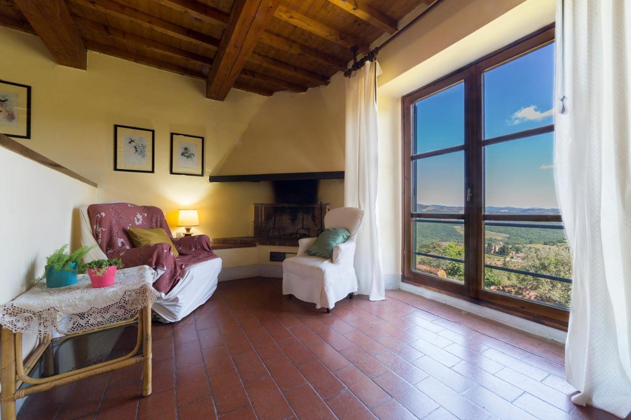 Casa Degli Ulivi - Cottage With Swimming Pool Castellina in Chianti Exterior foto